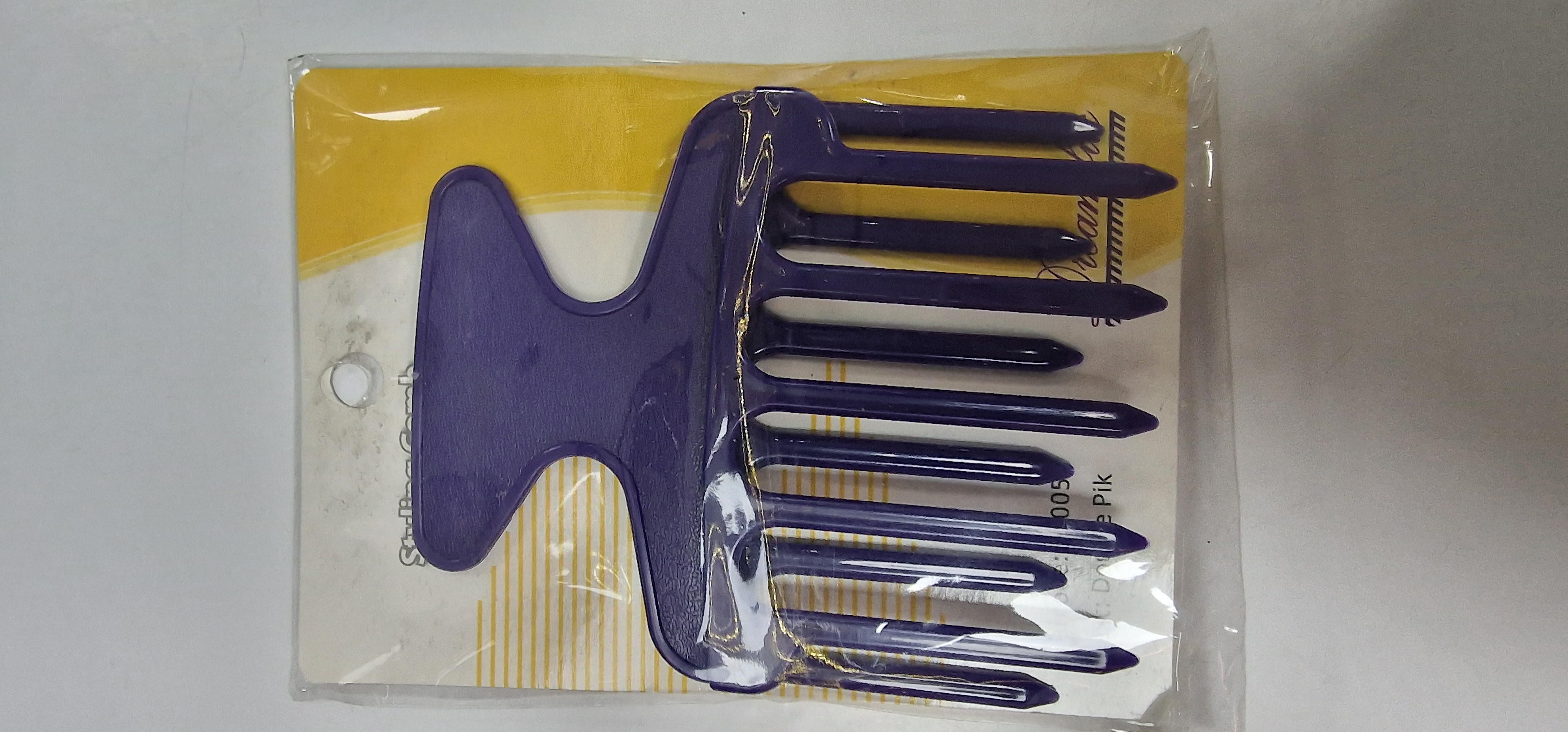 Dreamfix Peigne Afro Avec Grand Dents En Plastique # Multicolor