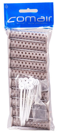 Comair mesh rollers gray 749001 (10 stuck\/pack)