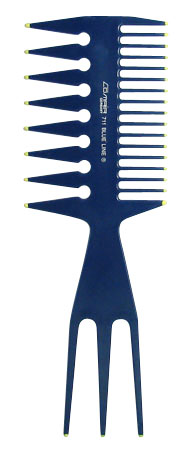 Th Peigne 3 En 1 Pour Homme En Plastique # Noir