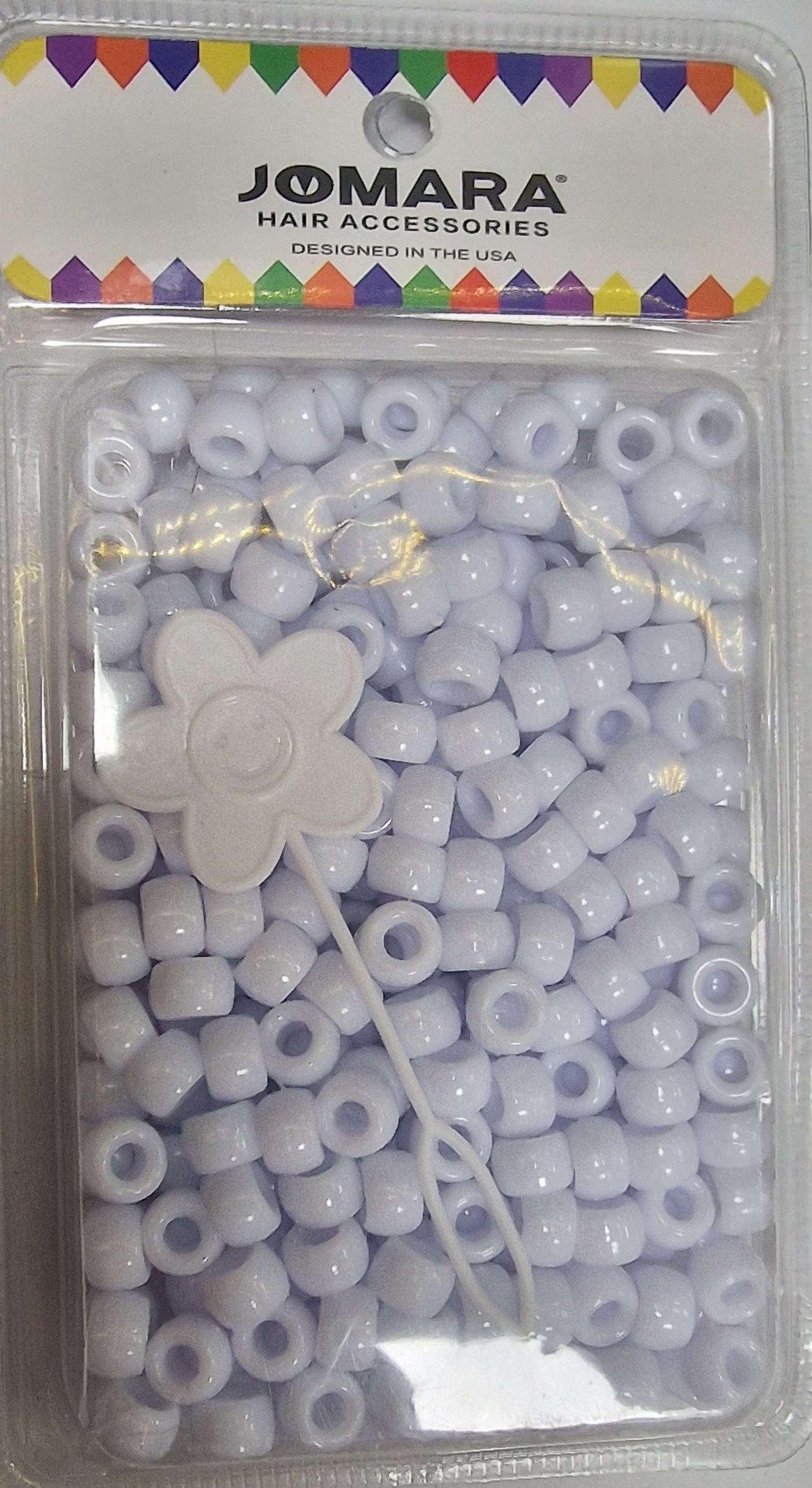 Perles rondes blanc petite