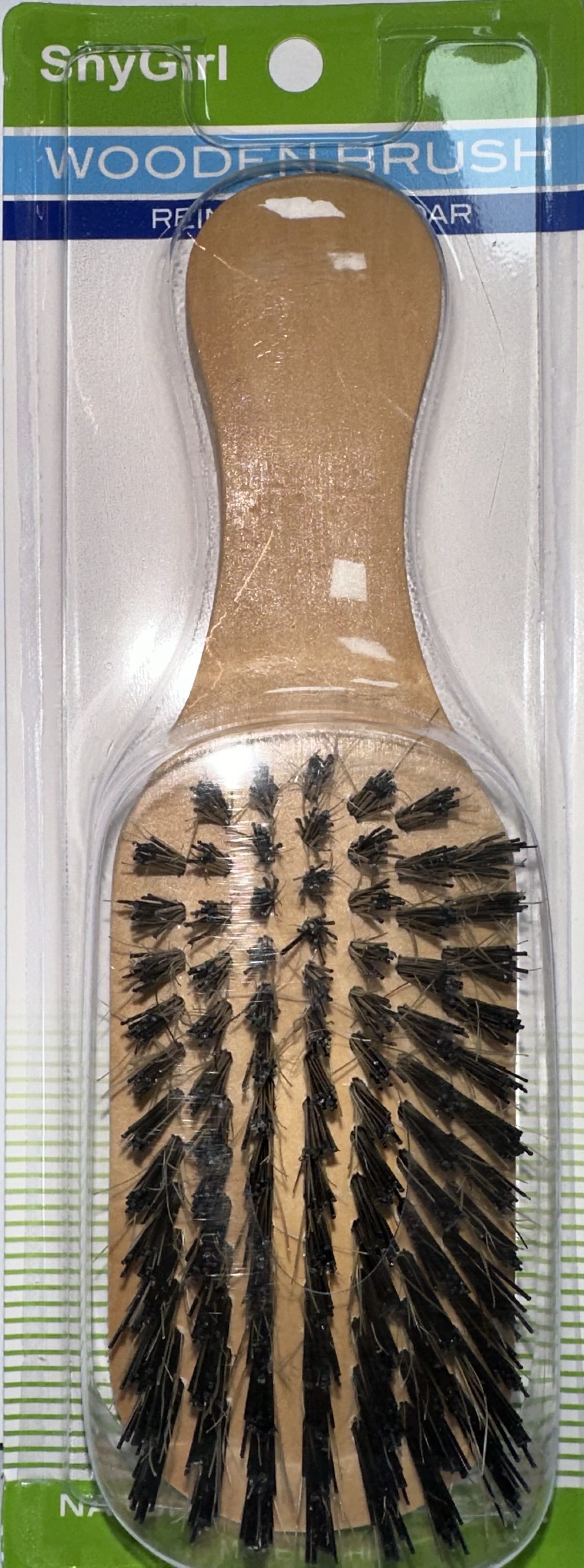 Shygirl brosse en bois longue
