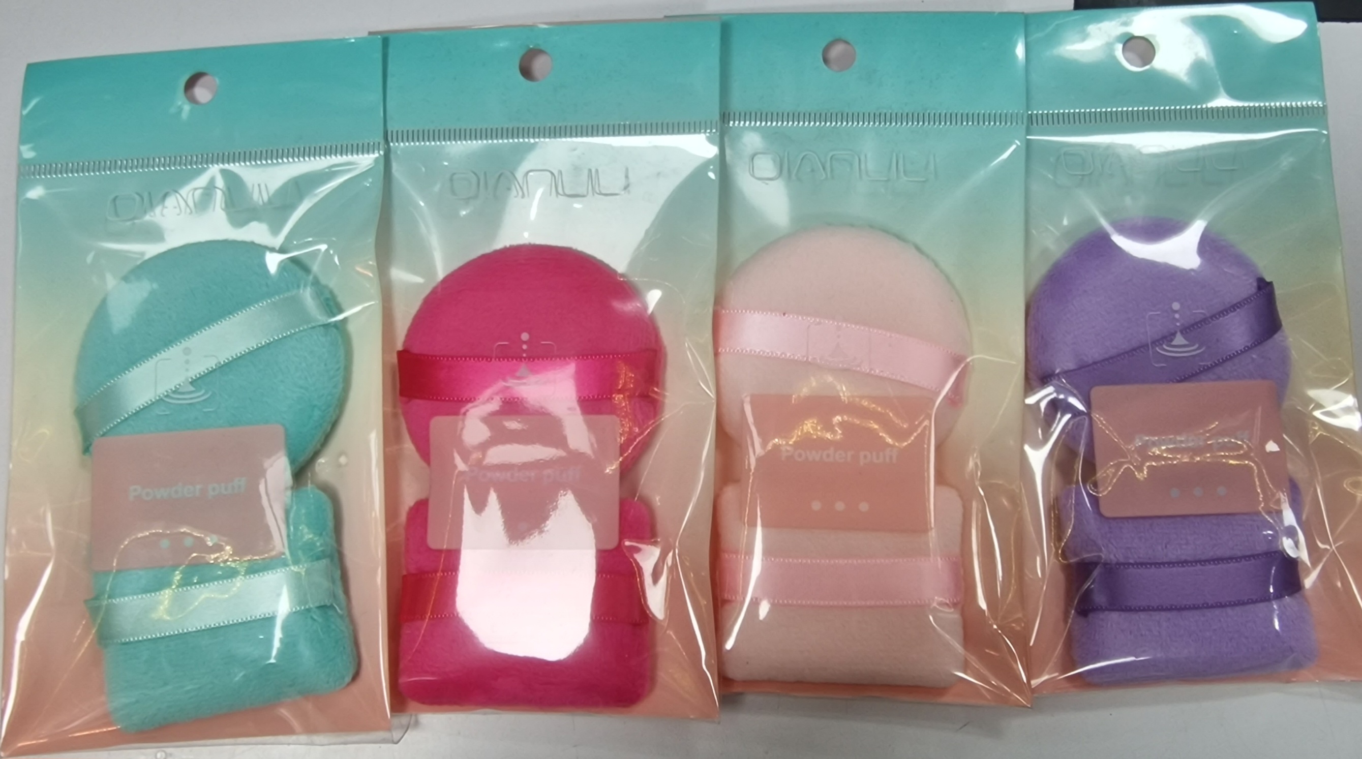 Qianlili powder puff rond et carree