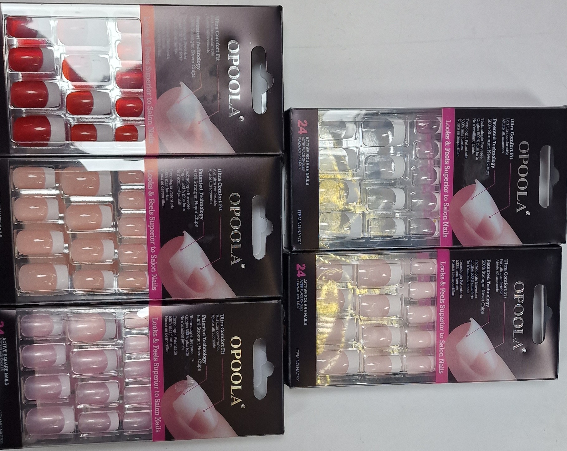 Opoola Faux Ongle # Multicolor # Na7701