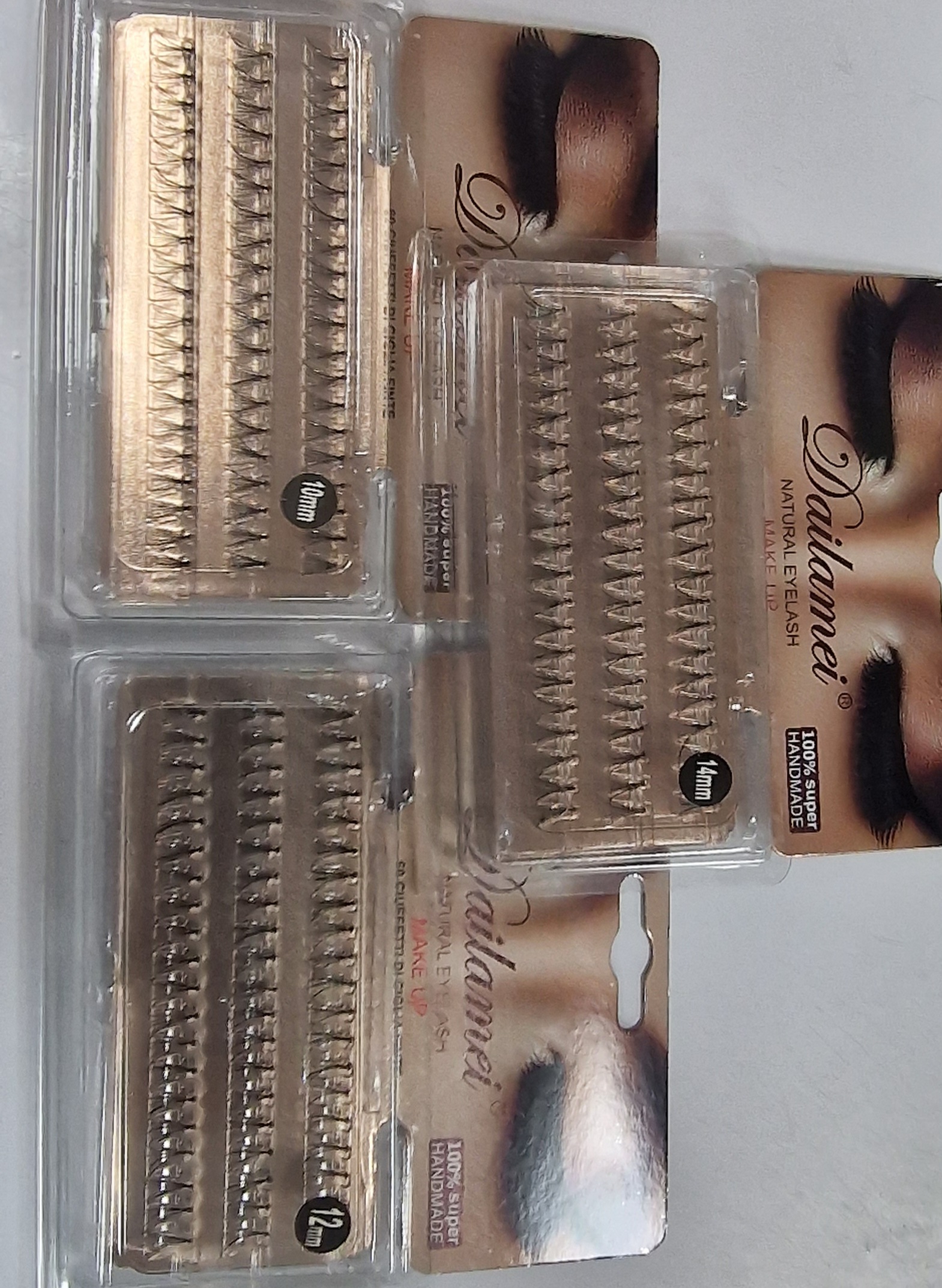 Dailamei Faux Cil Individuels # 10,12,14mm # Dlm-101