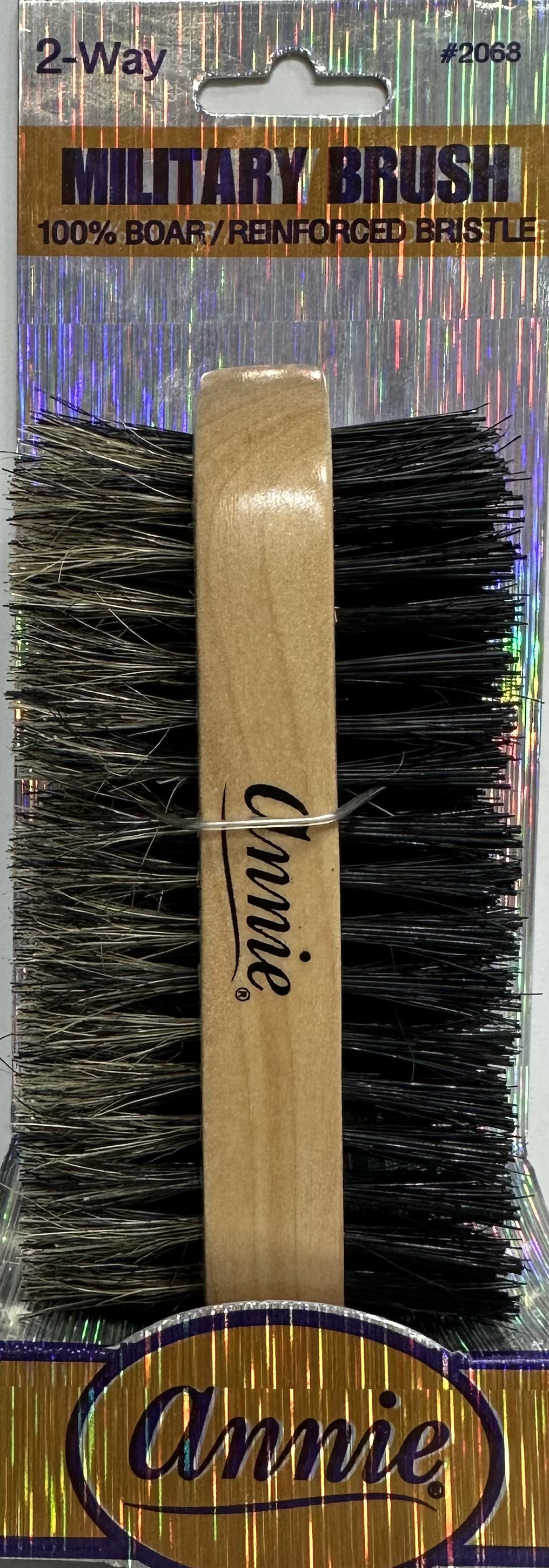 Annie Double brosse militaire dure et douce