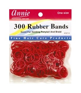 Annie Elastiques 300pcs # Rouge