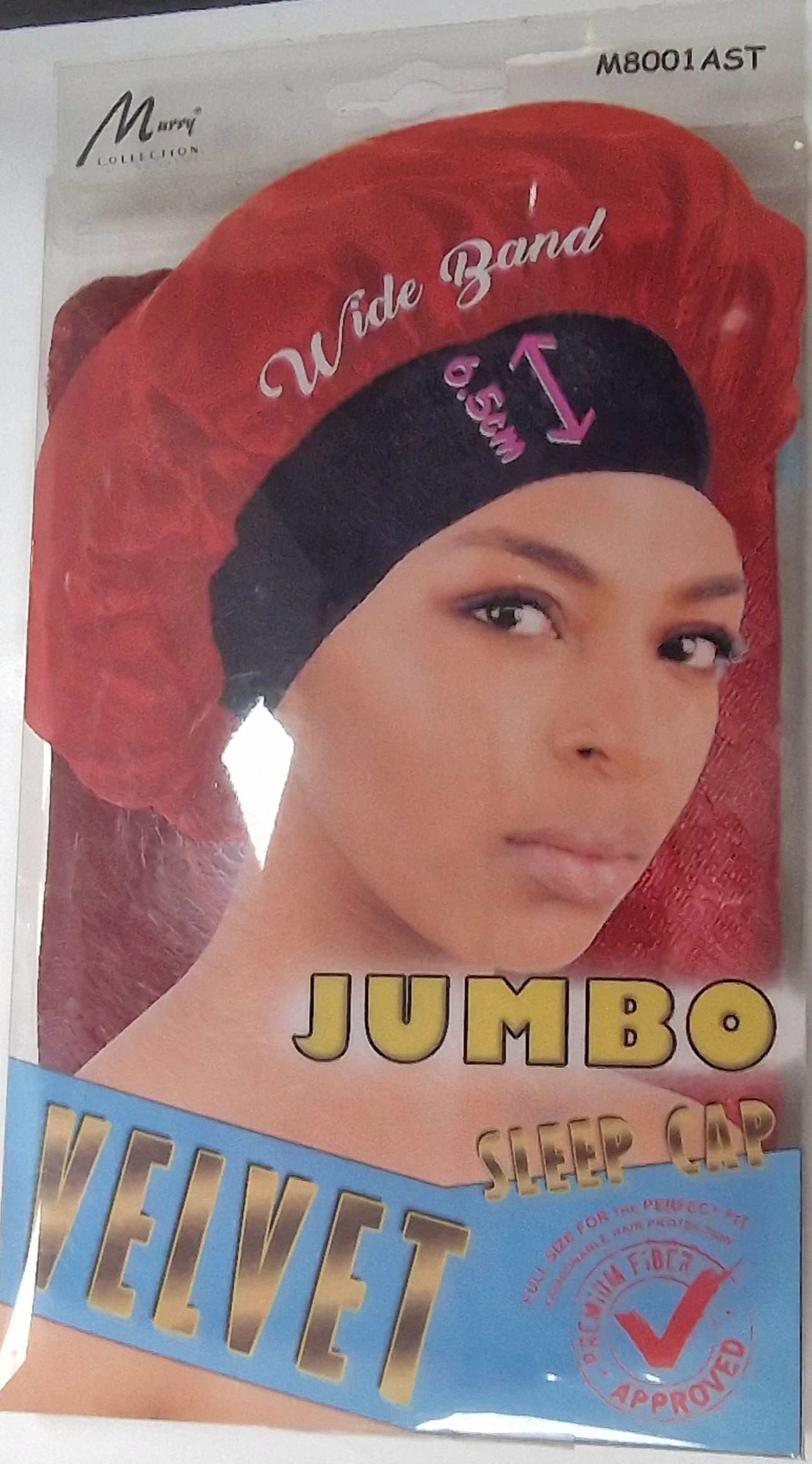 M8001ast murry velvet jumbo sleep cap color