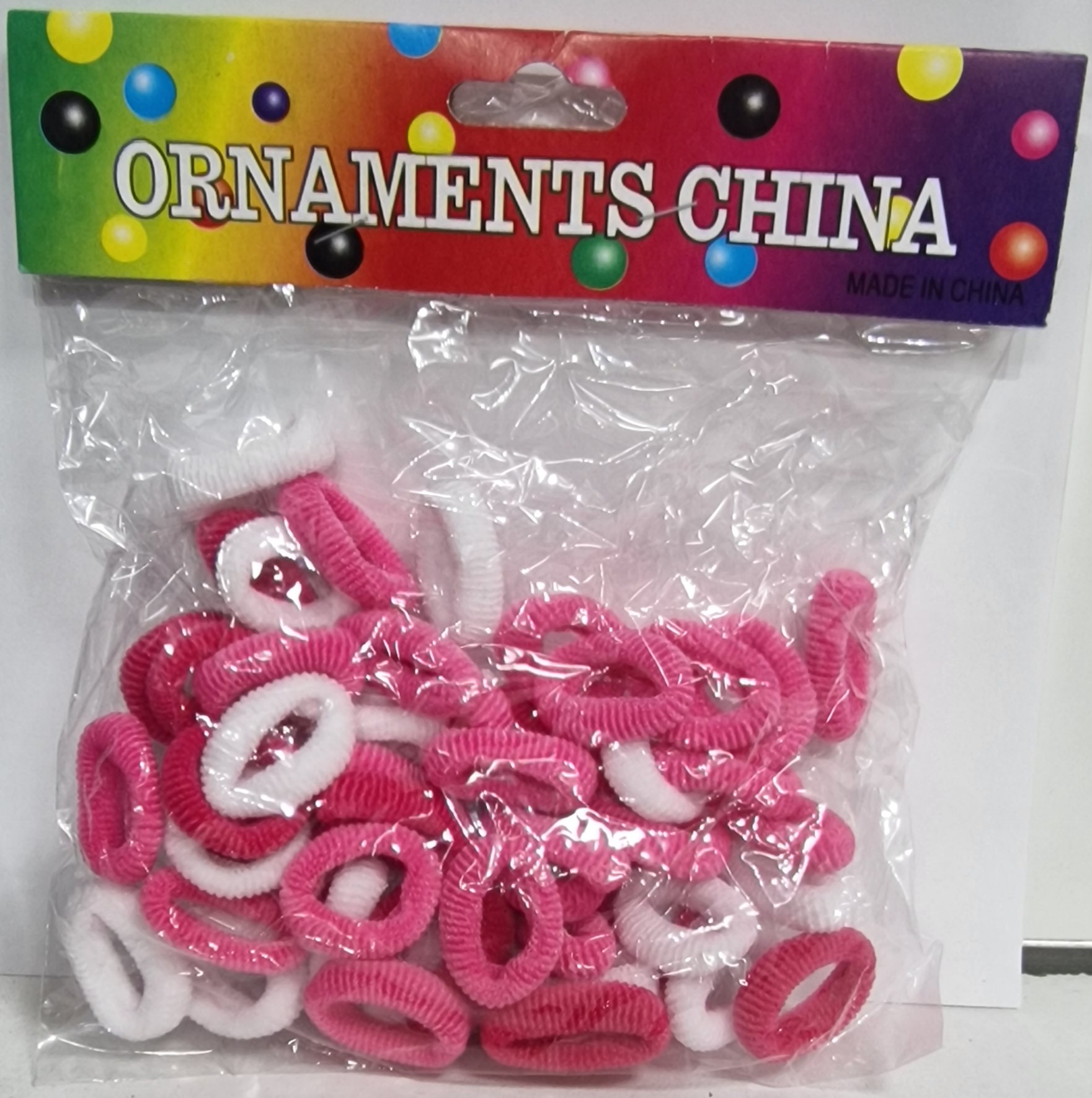 Ornaments China Chouchous Enfants # Pink Et Blanche
