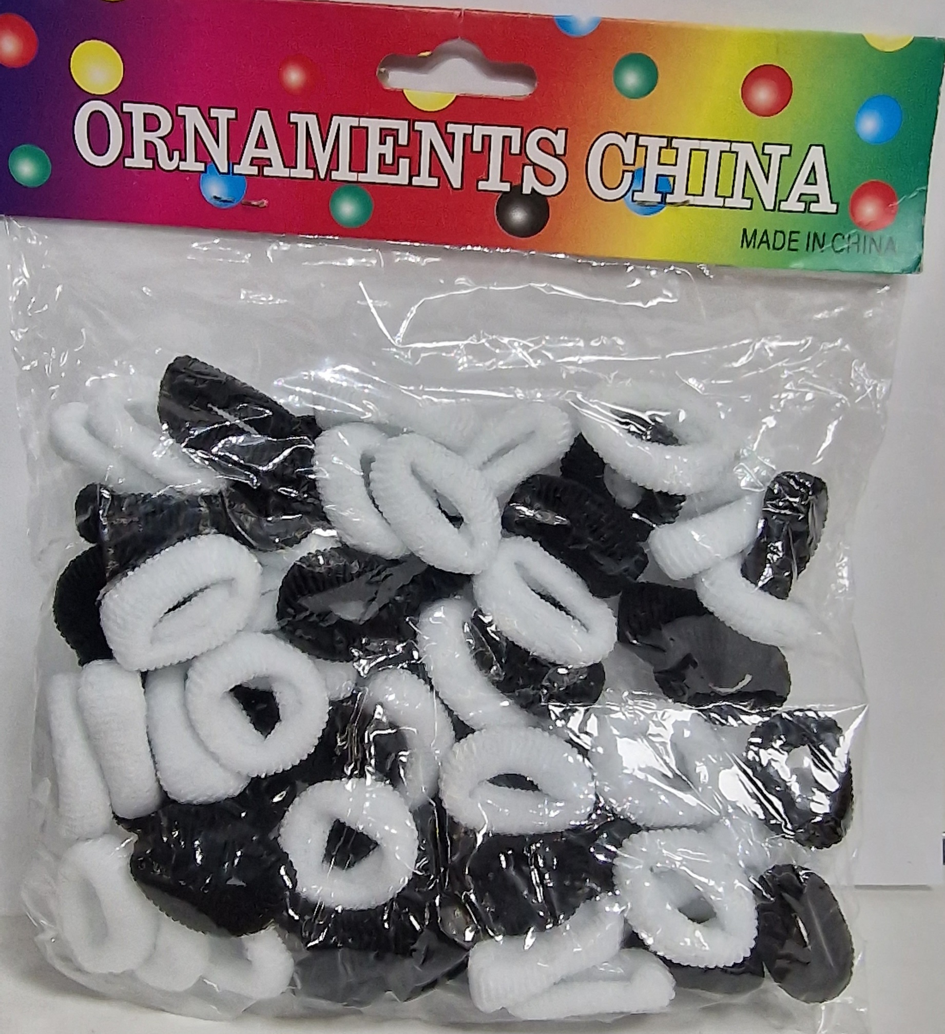 Ornaments China Chouchous Enfants # Noir Et Blanche