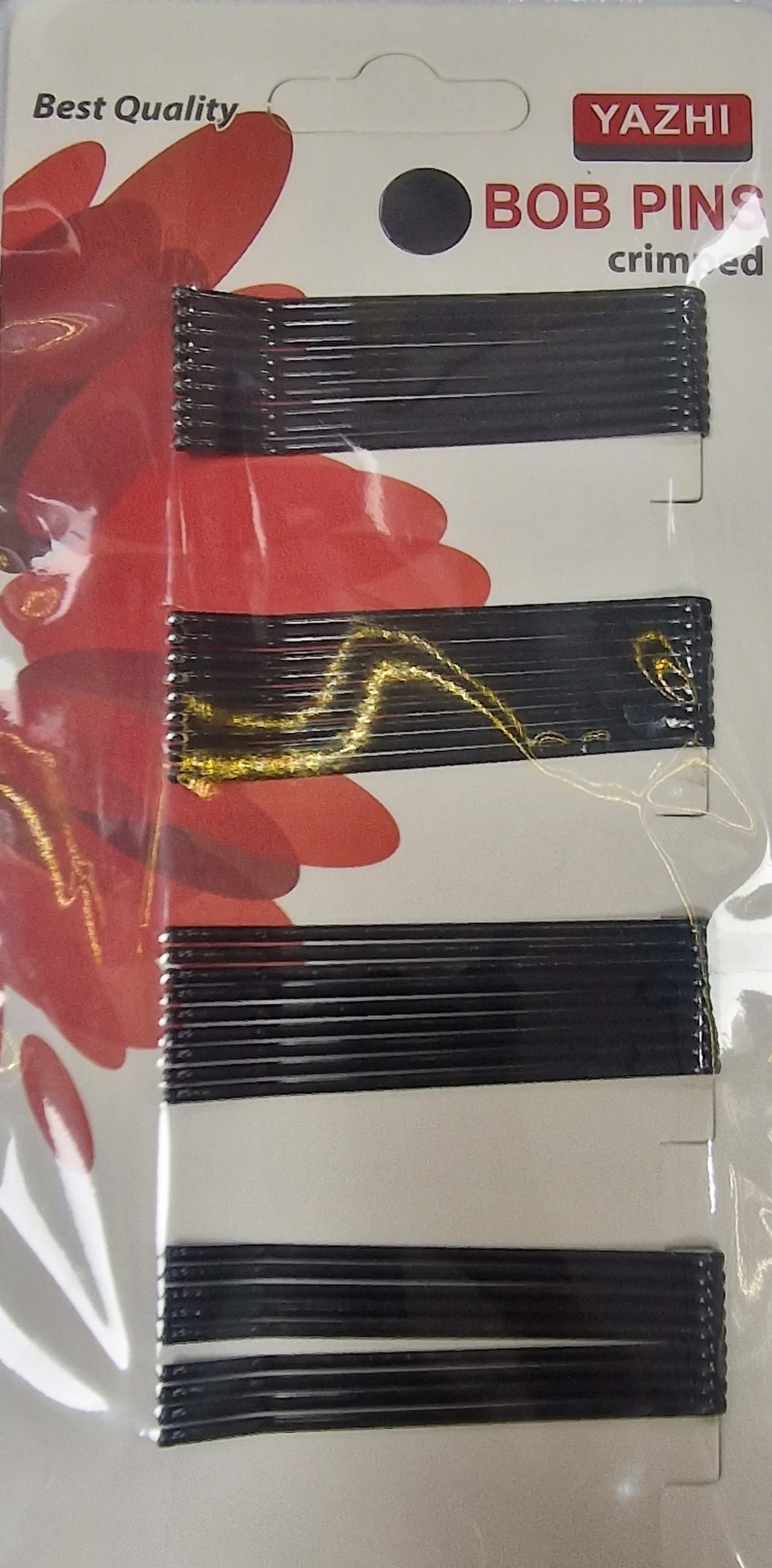 Yazhi bob pins crimped