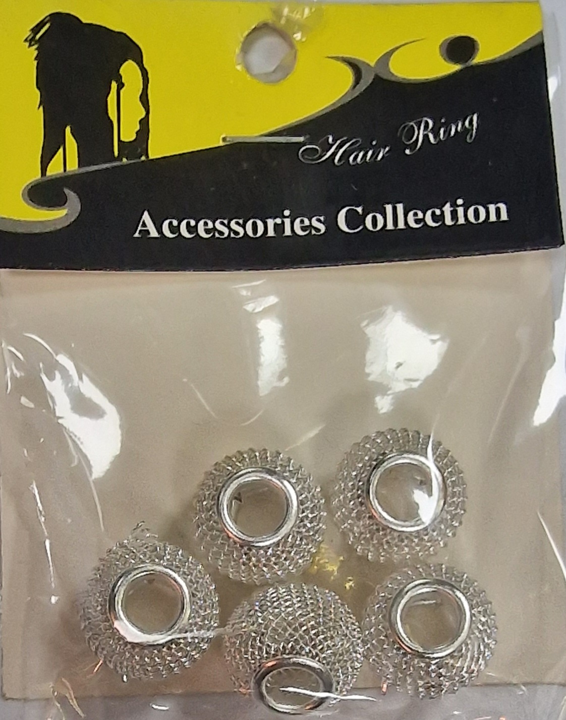 Hair ring rond argent