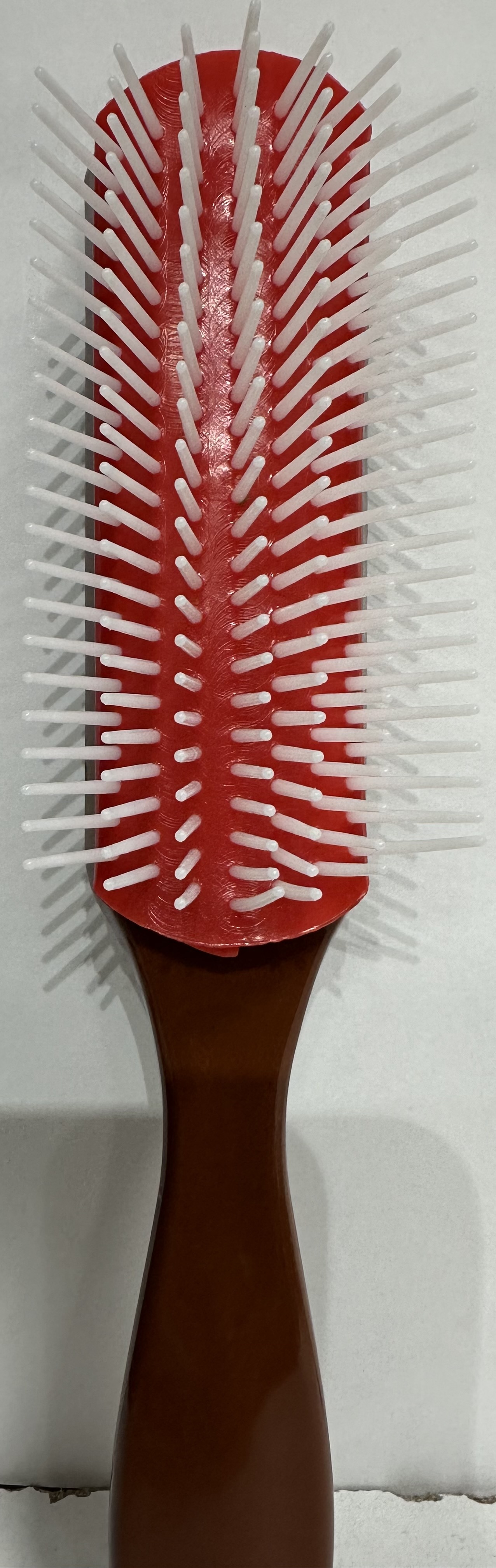 Th Brosse Demelante 7 Rangees Picots Souple # Marron