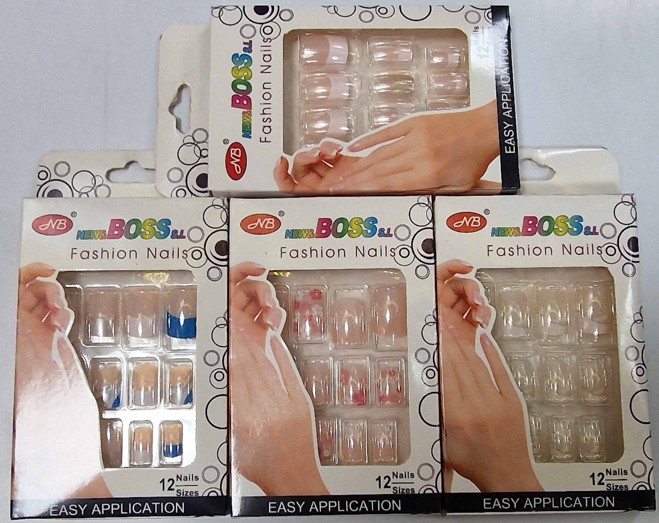 New Boss Faux Ongle # Multicolor