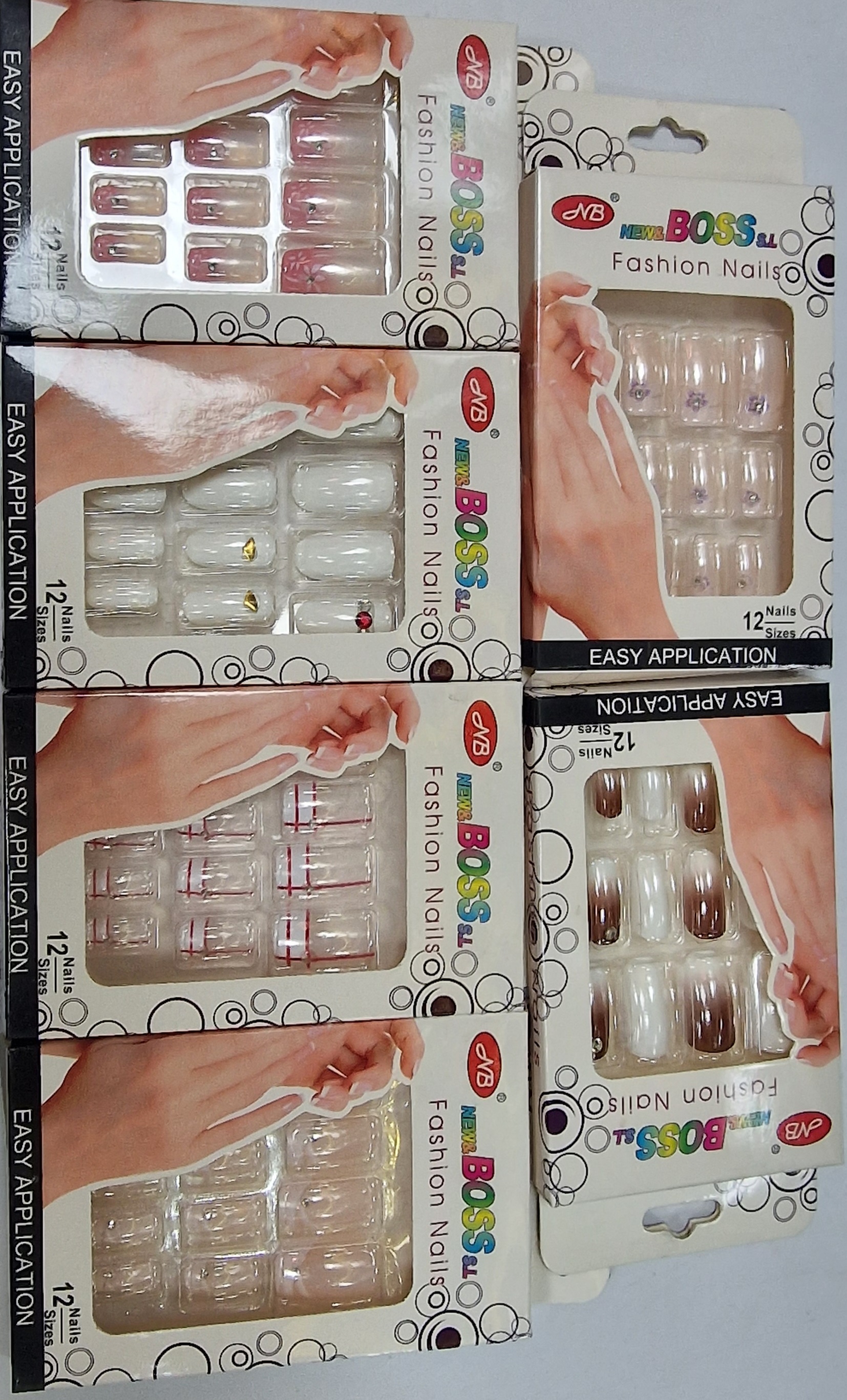 New Boss Faux Ongle # Multicolor 02