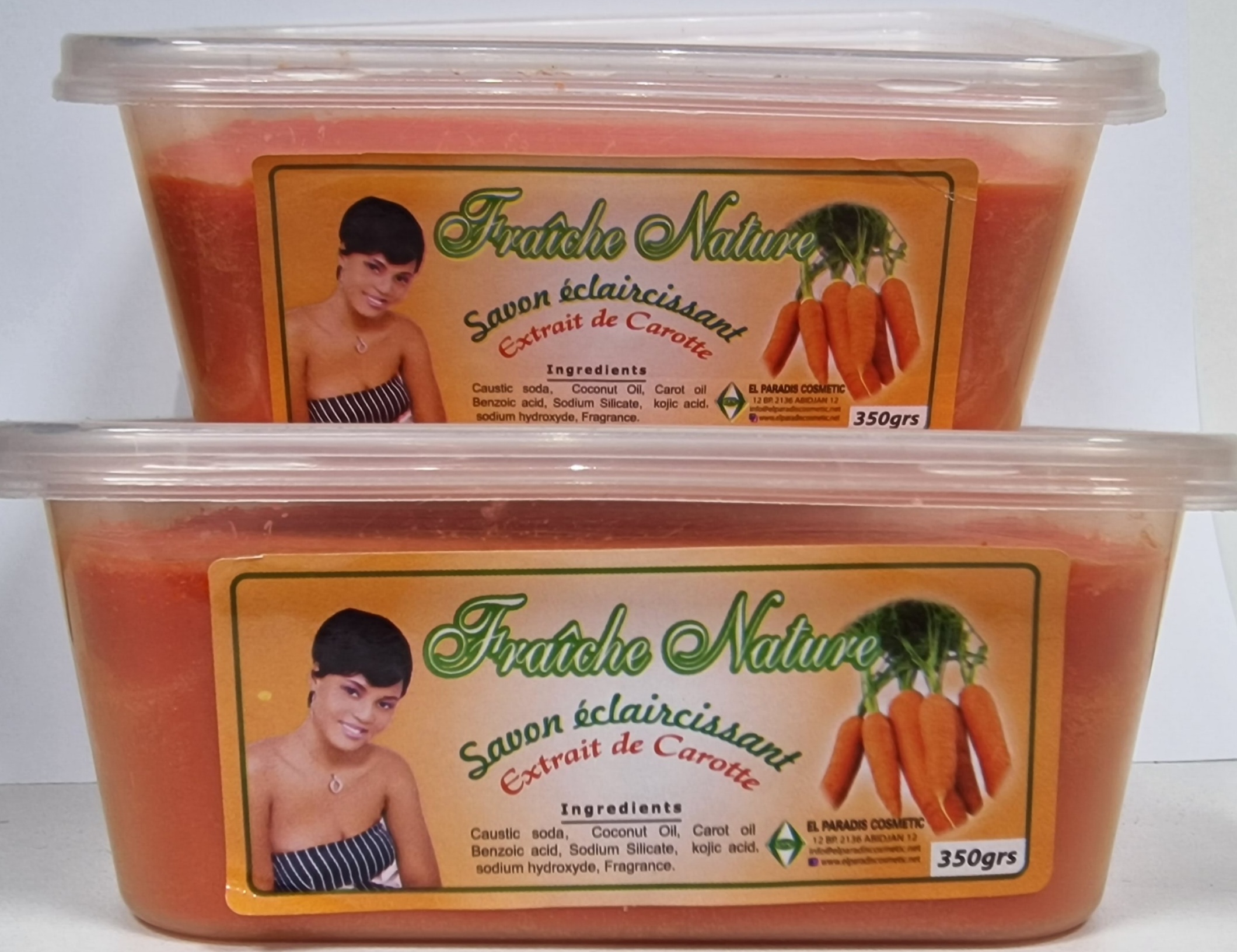 FRAICHE NATURE CAROTTE SOAP ECLR 350G