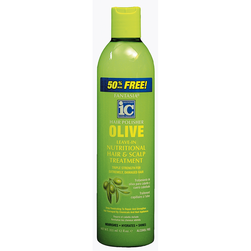 Fantasia ic hair polisher olive leave in nut 355ml