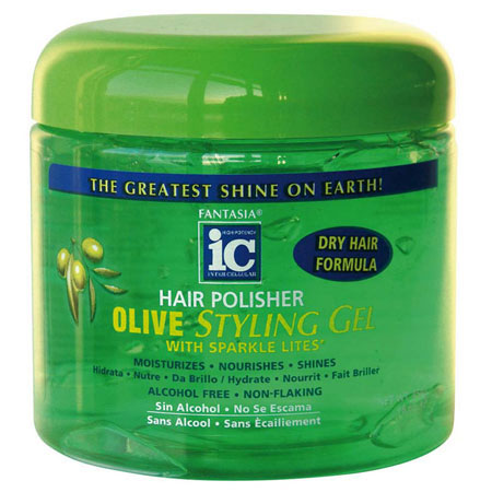 Fantasia ic hair polisher olive styling gel 473ml