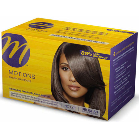 Motions Salon  Shine No Lye Relaxer