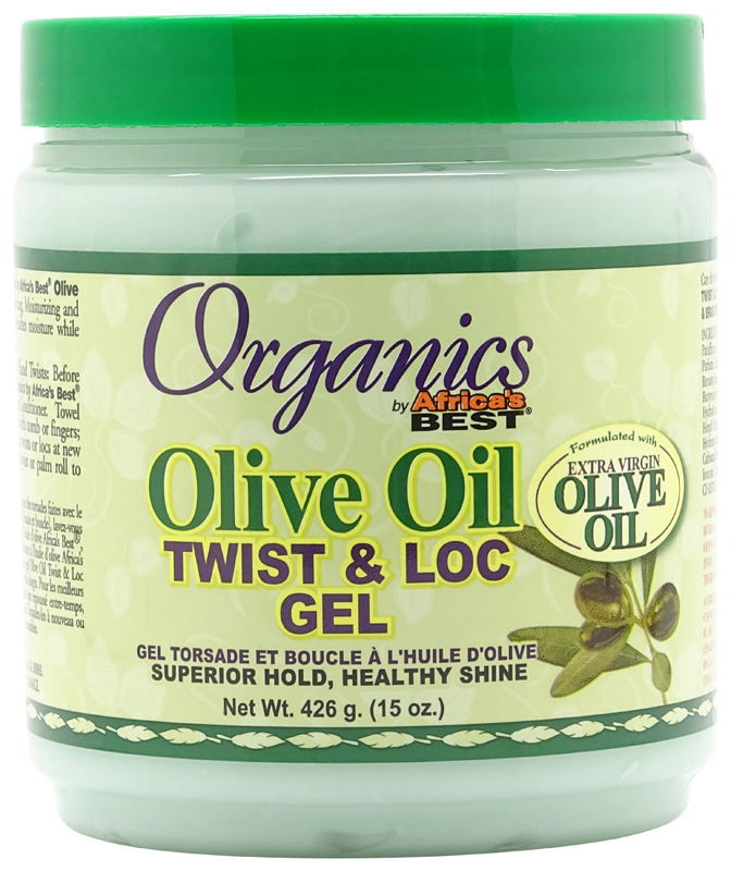 Africas best olive twist & loc gel 426g