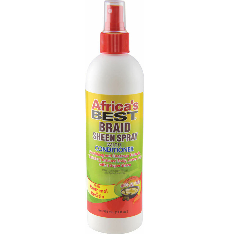 Africas best braid sheen spray 355ml
