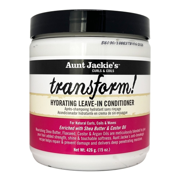 Aunt jackies transform leave in conditioner 426g