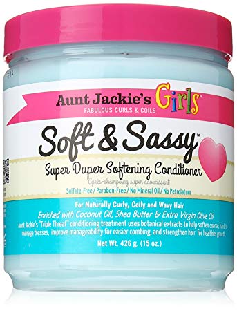 Aunt jackies soft & sassy kids conditioner 426g