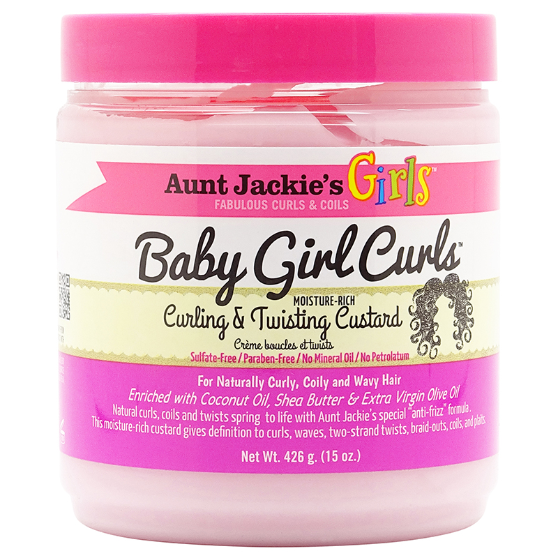 Aunt jackies baby curls curling custard kids 426g