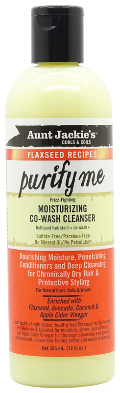 Aunt jackies purify me co wash cleanser 355ml