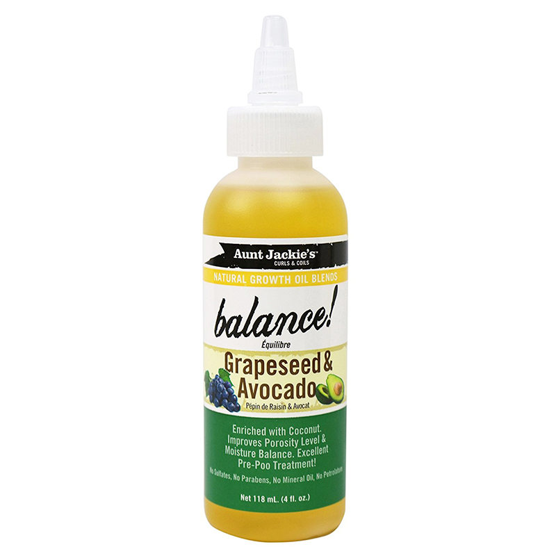 Aunt jackies balance grapeseed & avocado 118ml