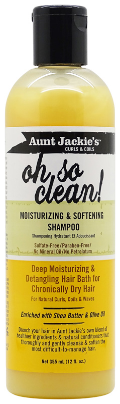 Aunt jackies oh so clean shampoo 355ml