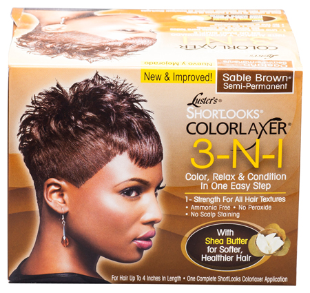 Shortlooks color relaxer 3 in 1 brown