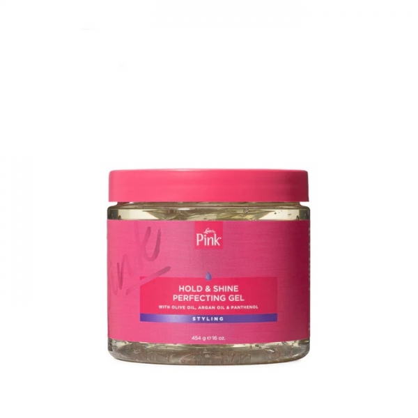 Pink hold&shine style gel 454G