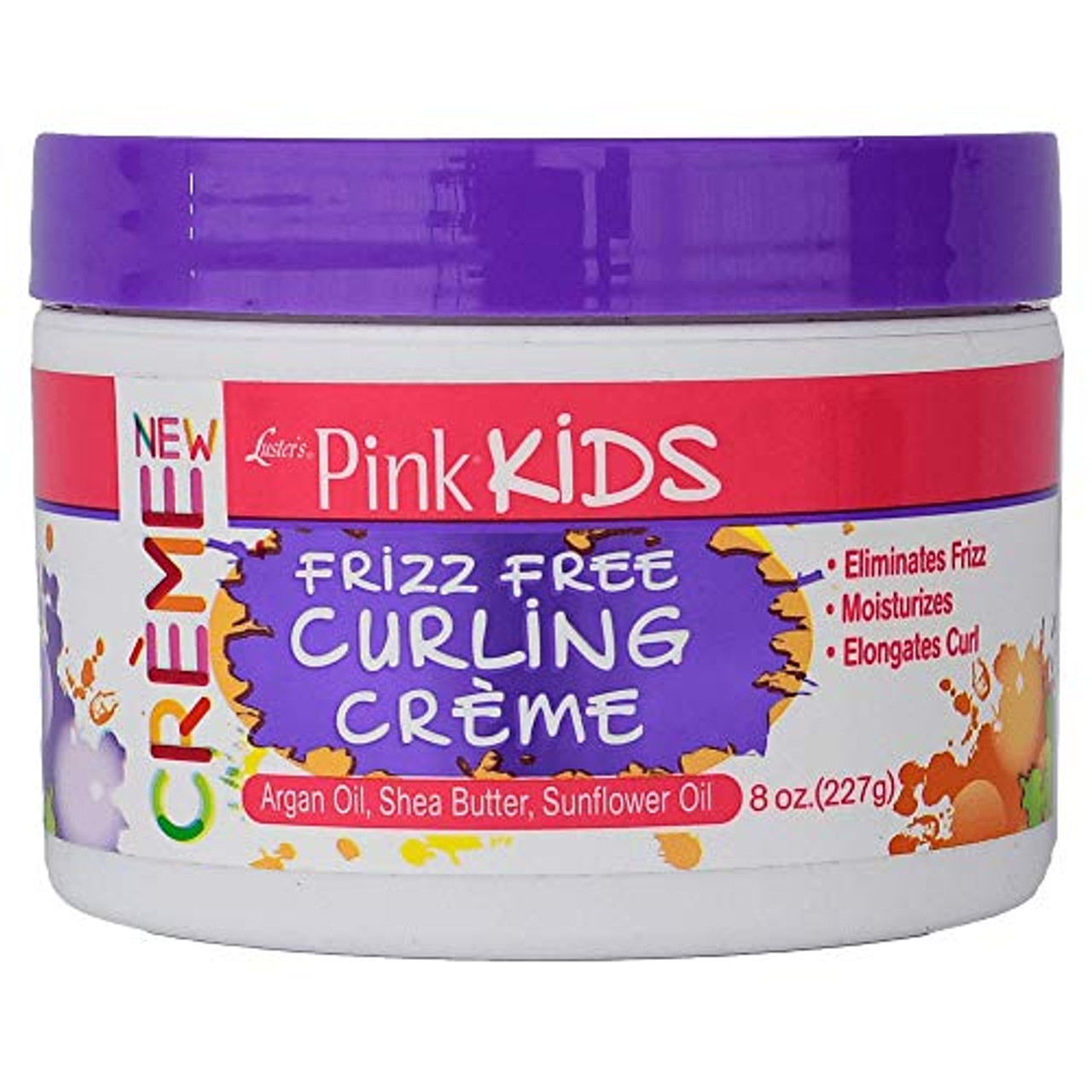 Pink kids curling creme 227g