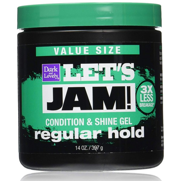 Let's jam shining & condi gel noir 397g
