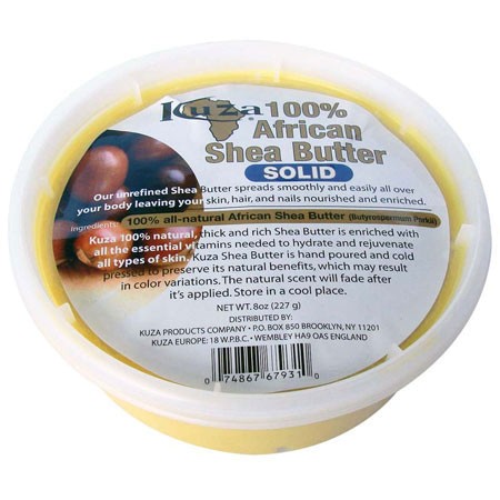 Kuza African Shea Butter Solid  236ML