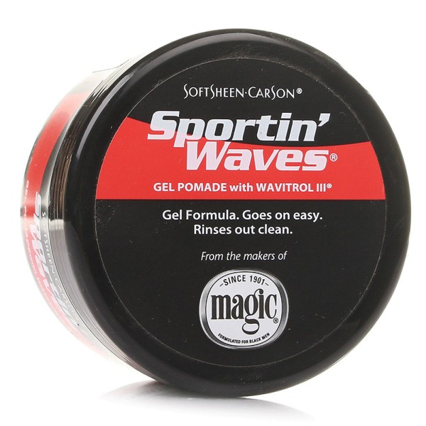 Sportin wave gel pommade noir