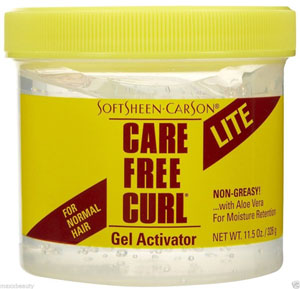 Softsheen carson care free curl lite gel activator