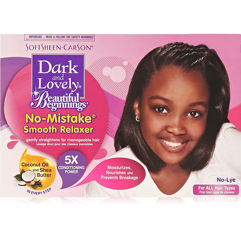 Dark &Lovely kids relaxer for all hair types