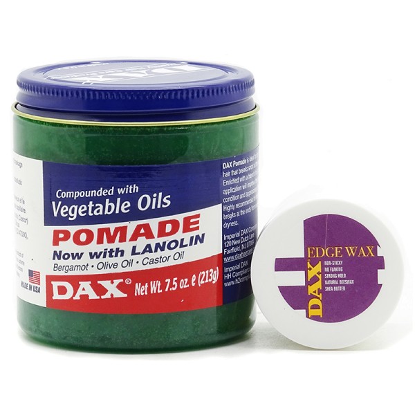 Dax vert Beagamot Pomade Olive Et Castor Oil 214g