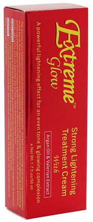 Extreme glow strong lightening treatment cream wit