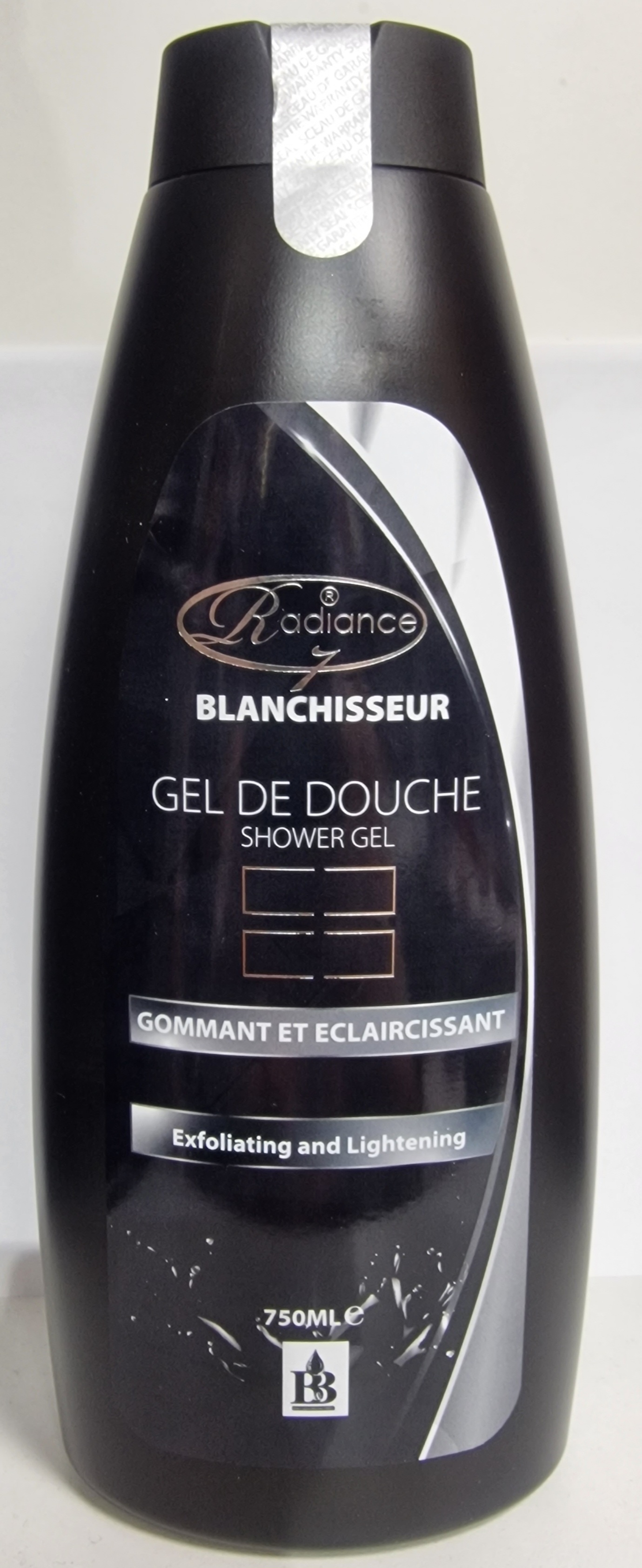 Radiance gel douche gommant 750ml