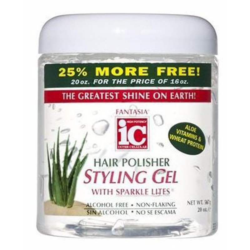 Fantasia ic hair polisher styling gel with 591ml