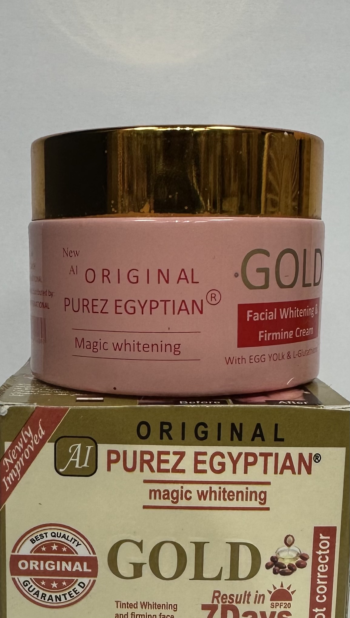 Purez Egyptian Gold  Creme De Visage 50g