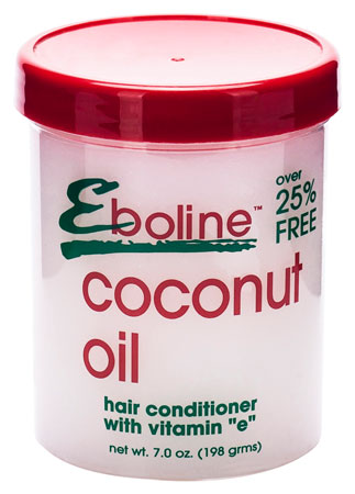 Eboline coconut oil hair condit with vitamin 198g