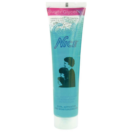Curly nice gel tube vert 160ml
