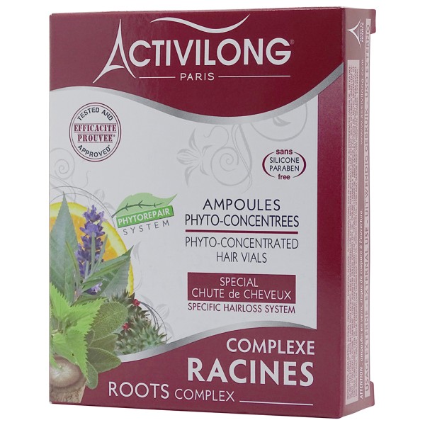 Activilong ampoule complexe racines 4x10ml