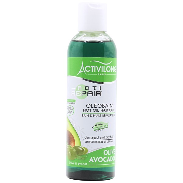 Activilong Actirepair olive & avoca hot oil 200ml