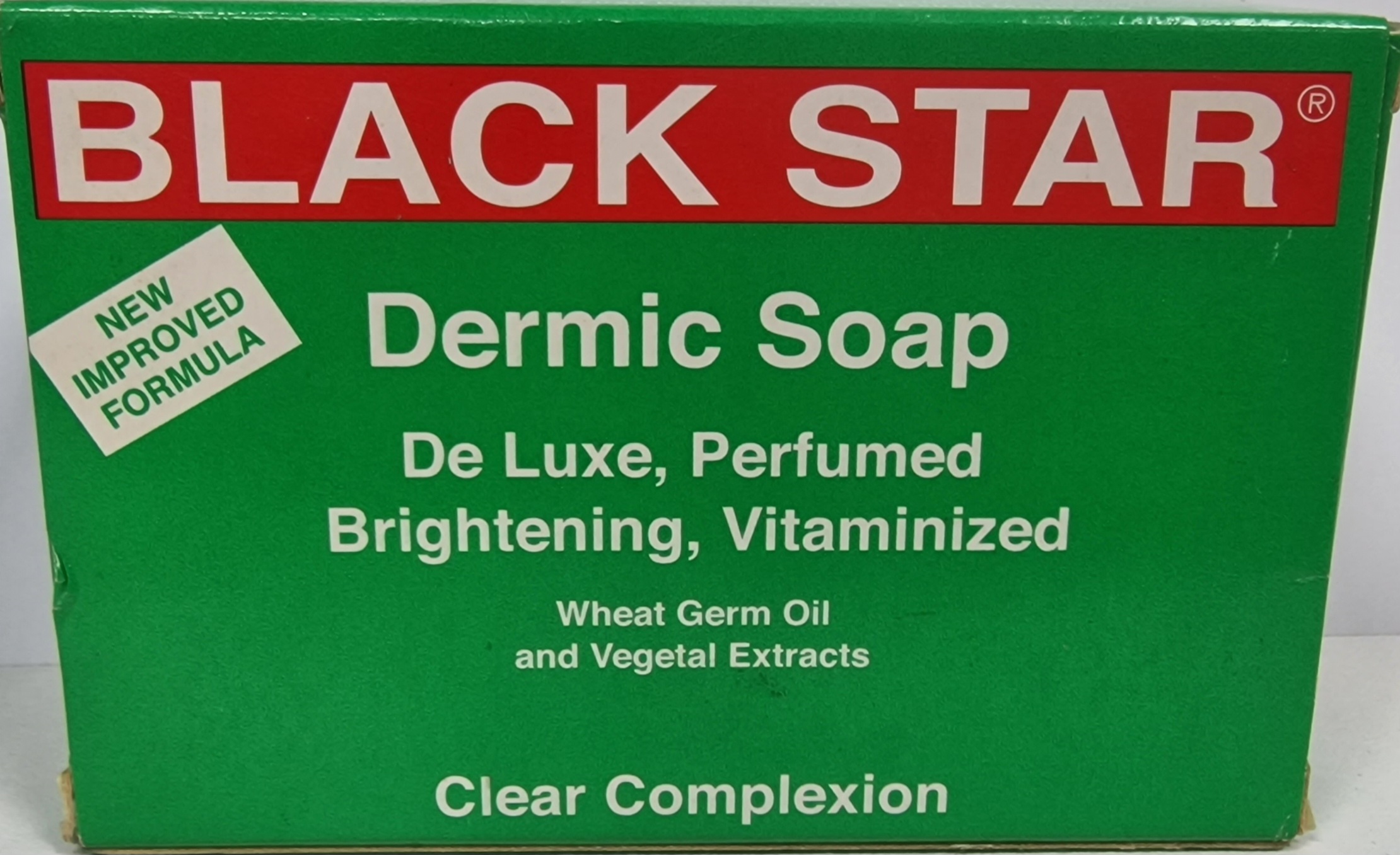 Mgc black star dermic soap vert 100g