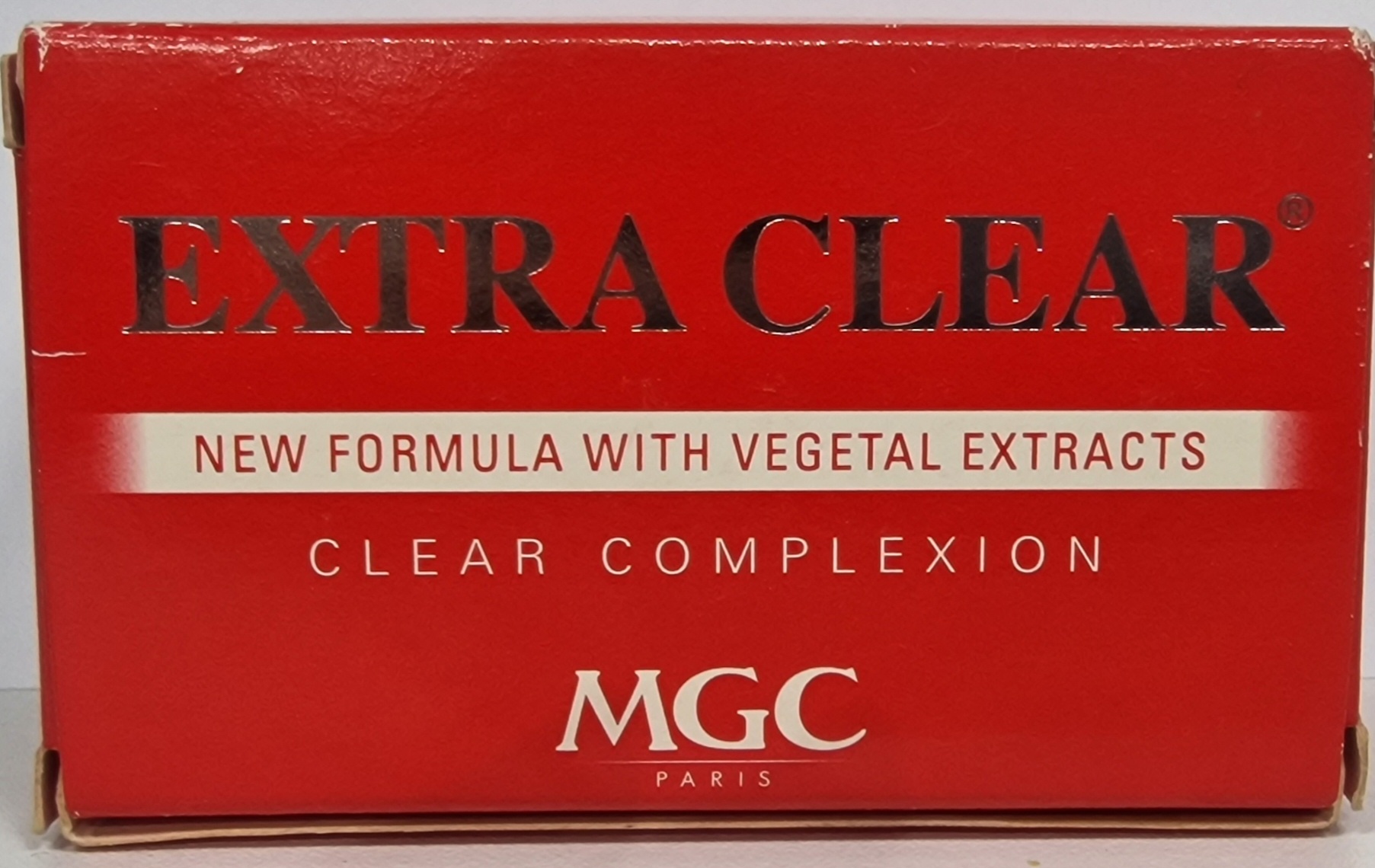 Mgc extra clear clear soap red 100g