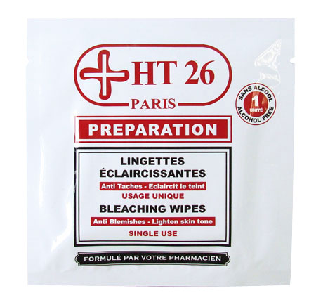 Ht 26 preparation bleaching wipes 90g